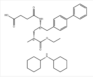 αR,γS)- γ-[(3-Carboxy -1-oxopropyl) amino]-methyl-[1,1'-biphenyl]-4-pentanoic acid 4-ethyl ester dicyclohexylamine salt