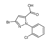 3-BROMO-1-(2-CHLOROPHENYL)-1H-PYRAZOLE-5-CARBOXYLIC ACID