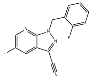 5-fluoro-1-(2-fluorobenzyl)-1H-pyrazolo[3,4-b]pyridine-3-carbonitrile