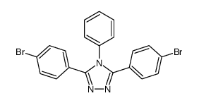 3,5-Bis(4-bromophenyl)-4-phenyl-4H-1,2,4-triazole