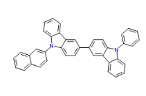 9-(naphthalen-2-yl)-9'-phenyl-9H,9'H-3,3'-bicarbazole