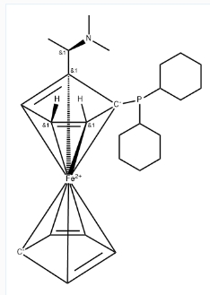 (S)-1-(Dicyclohexylphosphino)-2-[(R)-1-(dimethylamino)ethyl]ferrocene