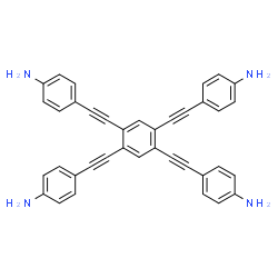 4,4',4'',4'''-[Benzene-1,2,4,5-tetrayltetrakis(ethyne-2,1-diyl)]tetraaniline
