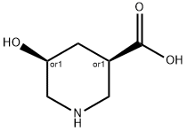 3-Piperidinecarboxylic acid, 5-hydroxy-, (3R,5S)-rel-
