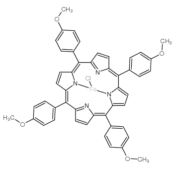 5,10,15,20-tetrakis(4-methoxyphenyl)-21h,23h-porphine iron(iii) chloride