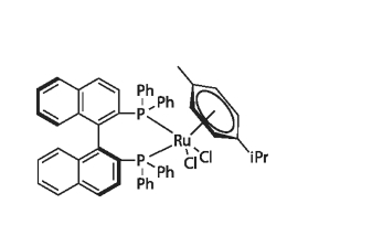 (R)-(+)-2,2'-BIS(DIPHENYLPHOSPHINO)-1,1'-BINAPHTHALENECHLORO(P-CYMENE)RUTHENIUM CHLORIDE