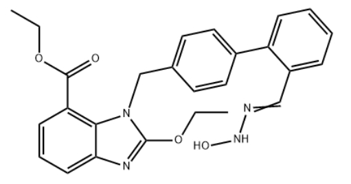(Z)-Ethyl-2-ethoxy-3-((2'-(N'-hydroxycarbaMiMidoyl) biphenyl-4-yl) Methyl)-3H-benzo[d] iMidazole-4-carboxylate