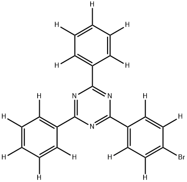2-(4-bromophenyl-,3,5,6-d4)-4,6-bis(phenyl-d5)-1,3,5-triazine