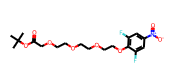 tert-Butyl 2-(2-(2-(2-(2,6-difluoro-4-nitrophenoxy)ethoxy)ethoxy)ethoxy)acetate