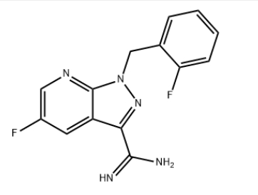 1H-Pyrazolo[3,4-b]pyridine-3-carboximidamide, 5-fluoro-1-[(2-fluorophenyl)methyl]-