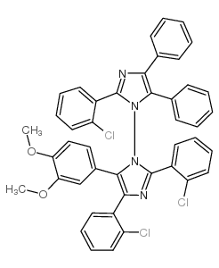 2,2',4-Tris(2-chlorophenyl)-5-(3,4-dimethoxyphenyl)-4',5'-diphenyl-1,1'-biimidazole