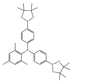 Benzenamine, 2,4,6-trimethyl-N,N-bis[4-(4,4,5,5-tetramethyl-1,3,2-dioxaborolan-2-yl)phenyl]-