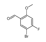 5-bromo-4-fluoro-2-methoxybenzaldehyde