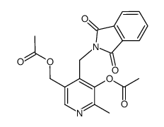  (5-acetoxy-4-((1,3-dioxoisoindolin-2-yl)methyl)-6-methylpyridin-3-yl)methyl acetate