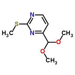 4-(Dimethoxymethyl)-2-(methylthio)pyrimidine