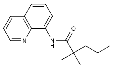 Pentanamide, 2,2-dimethyl-N-8-quinolinyl-