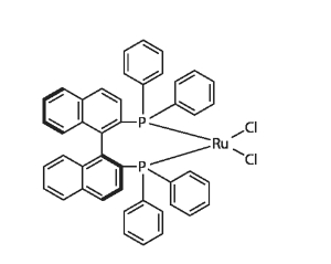 Dichloro-2, 2' -bis (diphenylphosphonyl naphthalene)