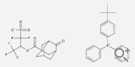 Sulfonium, [4-(1,1-dimethylethyl)phenyl]diphenyl-, salt with 2,2-difluoro-2-sulfo-1-(trifluoromethyl)ethyl 4-oxotricyclo[3.3.1.13,7]decane-1-carboxylate (1:1)
