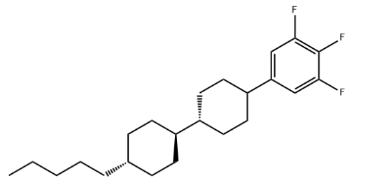 3,4,5- Trifluoro -1-[ trans-4'-( trans-4''-pentylcyclohexyl) -cyclohexyl ]benzene