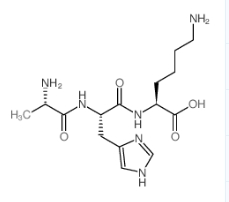 H-Ala-His-Lys-OH acetate salt