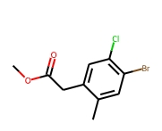 Methyl 2-(4-bromo-5-chloro-2-methylphenyl)acetate