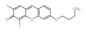 6-(n-butoxy)-2,4-diiodo-3-fluorone