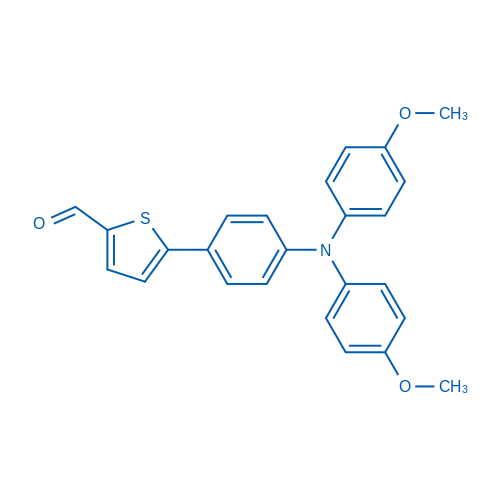 5-(4-(Bis(4-methoxyphenyl)amino)phenyl)thiophene-2-carbaldehyde