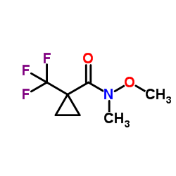 N-Methoxy-N-methyl-1-(trifluoromethyl)cyclopropanecarboxamide