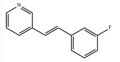 pyridine,3-[2-(3-Fluorophenyl)ethenyl]-,(E)-(9CI)