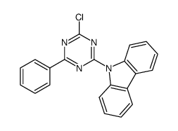 9-(4-chloro-6-phenyl-1,3,5-triazin-2-yl)-9H-carbazole