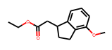 ethyl 2-(4-methoxy-2,3-dihydro-1H-inden-1-yl)acetate