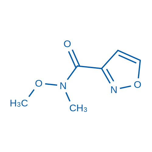 3-Isoxazolecarboxamide,N-methoxy-N-methyl-(9CI)