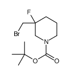 tert-butyl 3-(bromomethyl)-3-fluoropiperidine-1-carboxylate