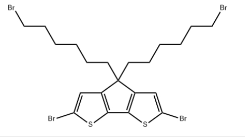 2,6-Dibromo-4,4-bis(6-bromohexyl)-4H-cyclopenta[2,1- b:3,4-b’]dithiophene