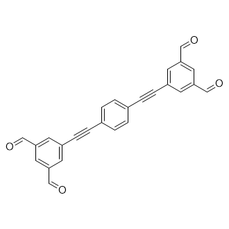 5,5'-(1,4-Phenylenebis(ethyne-2,1-diyl))diisophthalaldehyde