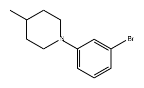 Piperidine, 1-(3-bromophenyl)-4-methyl-