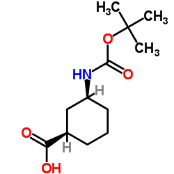 cis-3-{[(tert-butoxy)carbonyl]amino}cyclohexane-1-carboxylic acid
