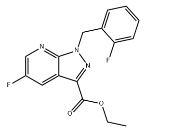 ethyl 5-fluoro-1-(2-fluorobenzyl)-1H-pyrazolo[3,4-b]pyridine-3-carboxylate