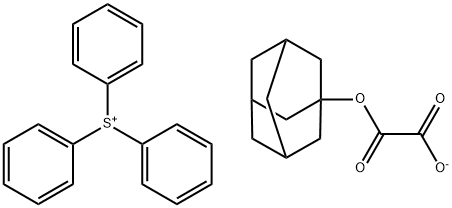 Sulfonium, triphenyl-, 1-tricyclo[3.3.1.13,7]dec-1-yl ethanedioate (1:1)