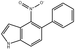1H-Indole, 4-nitro-5-phenyl-