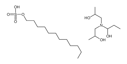 decyl hydrogen sulphate, compound with 1,1',1''-nitrilotripropan-2-ol