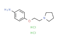 4-(2-pyrrolidin-1-yl-ethoxy)-phenylamine dihydrochloride