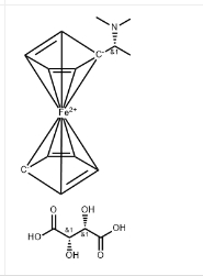 Ferrocene, [(1R)-1-(dimethylamino)ethyl]-, (2S,3S)-2,3-dihydroxybutanediate (1:1) (ACI)
