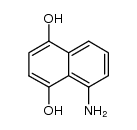 5-amino-1,4-dihydroxynaphthalene