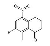  7-FLUORO-8-METHYL-5-NITRO-3,4-DIHYDRONAPHTHALEN-1(2H)-ONE