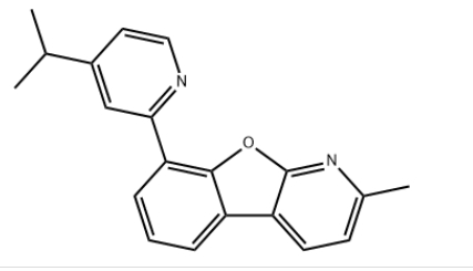 2-Methyl-8-[4-(1-methylethyl)-2-pyridinyl)benzofuro[2,3-b]pyridine