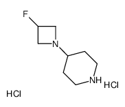 Piperidine, 4-(3-fluoro-1-azetidinyl)-, hydrochloride (1:2)