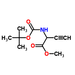 Methyl 2-({[(2-methyl-2-propanyl)oxy]carbonyl}amino)-3-butynoate