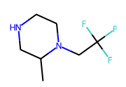 2-Methyl-1-(2,2,2-trifluoroethyl)piperazine