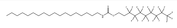 Carbamic acid, octadecyl-, 3,3,4,4,5,5,6,6,7,7,8,8,9,9,10,10,10-heptadecafluorodecyl ester (9CI)